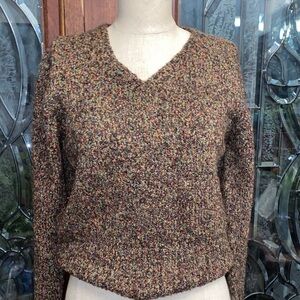 Royal Robbins Multicolor V-Neck teddy Sweater